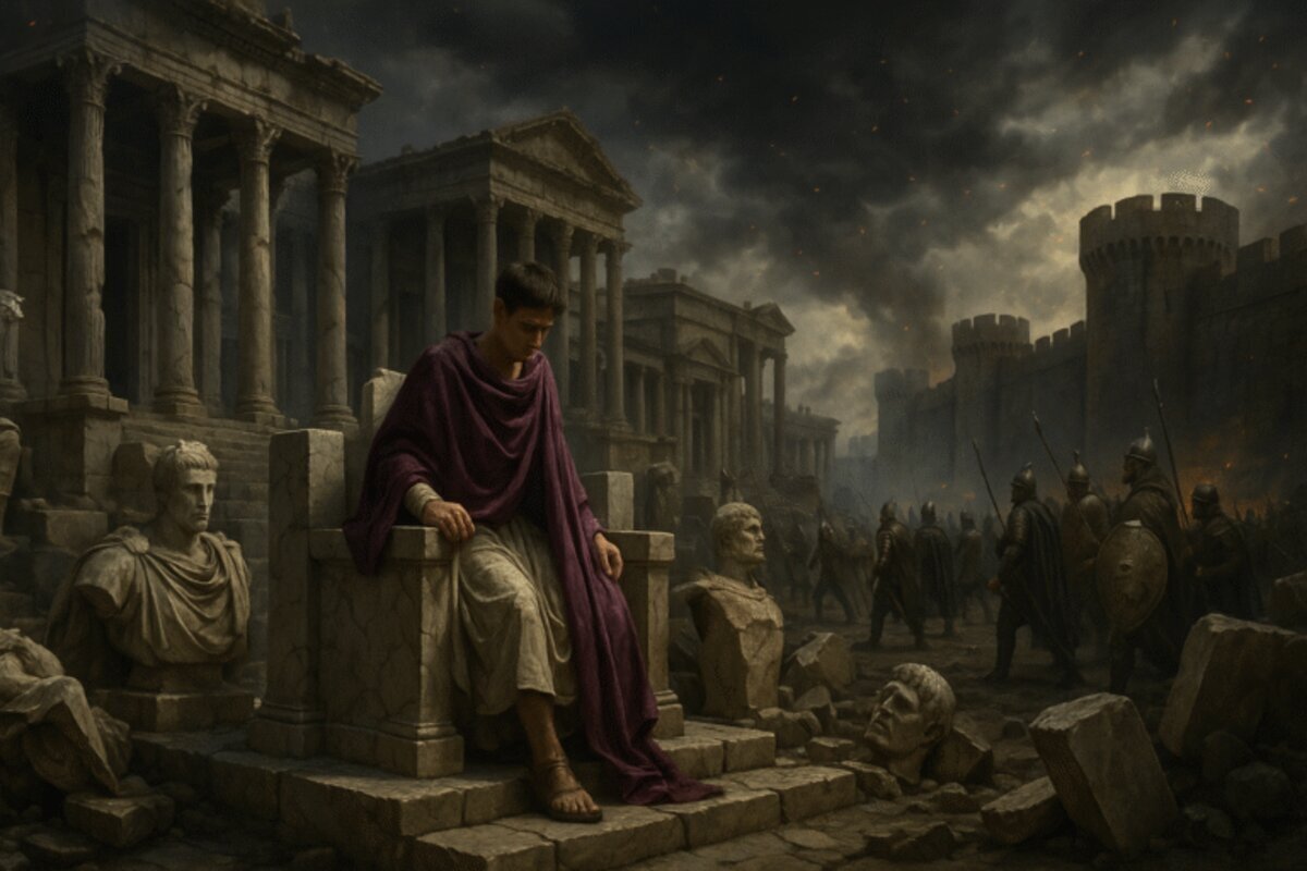 When Empires Crumble: The Fall of Rome and Its Lasting Impact - Historical turning point article about antiquity