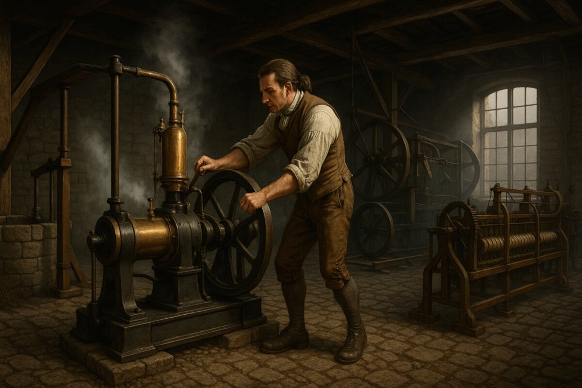 Storming Innovation: How Steam Power Shaped Society - Historical turning point article about industrial-revolution